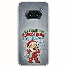 All I Want For Christmas Is - Sleep Nothing Phone (2a) 5G Flexible TPU (Διάφανη Σιλικόνη)