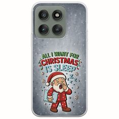 All I Want For Christmas Is - Sleep Motorola Edge 60 Fusion 5G Flexible TPU (Διάφανη Σιλικόνη)