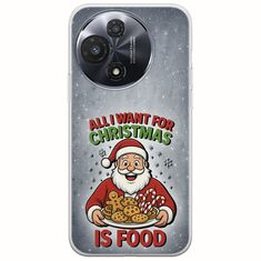 All I Want For Christmas Is - Food TCL 60R 5G Flexible TPU (Διάφανη Σιλικόνη)