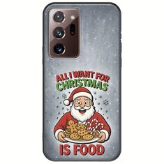 All I Want For Christmas Is - Food Samsung Galaxy Note 20 Ultra Black TPU (Μαύρη Σιλικόνη)