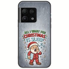 All I Want For Christmas Is - Sleep OnePlus 10 Pro Black TPU (Μαύρη Σιλικόνη)