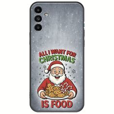 All I Want For Christmas Is - Food Samsung Galaxy A13 5G Black TPU (Μαύρη Σιλικόνη)