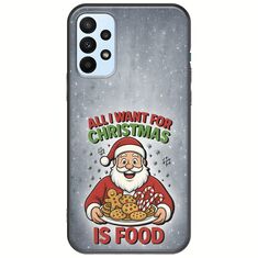 All I Want For Christmas Is - Food Samsung Galaxy A23 5G Black TPU (Μαύρη Σιλικόνη)