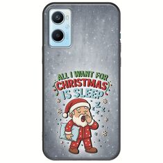 All I Want For Christmas Is - Sleep Oppo A96 4G Black TPU (Μαύρη Σιλικόνη)