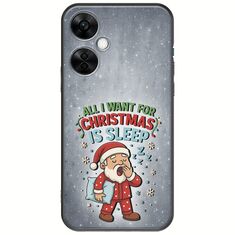 All I Want For Christmas Is - Sleep OnePlus Nord CE 3 Lite 5G Black TPU (Μαύρη Σιλικόνη)