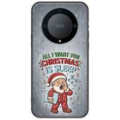 All I Want For Christmas Is - Sleep Honor Magic 5 Lite 5G Black TPU (Μαύρη Σιλικόνη)