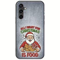 All I Want For Christmas Is - Food Samsung Galaxy S23 FE 5G Black TPU (Μαύρη Σιλικόνη)