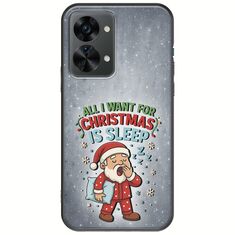 All I Want For Christmas Is - Sleep OnePlus Nord 2T 5G Black TPU (Μαύρη Σιλικόνη)
