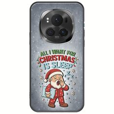 All I Want For Christmas Is - Sleep Honor Magic 6 Pro 5G Black TPU (Μαύρη Σιλικόνη)