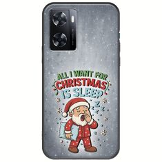 All I Want For Christmas Is - Sleep OnePlus Nord N20 SE Black TPU (Μαύρη Σιλικόνη)