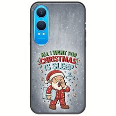 All I Want For Christmas Is - Sleep OnePlus Nord CE4 Lite 5G Black TPU (Μαύρη Σιλικόνη)