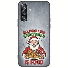 All I Want For Christmas Is - Food Samsung Galaxy A26 5G  Black TPU (Μαύρη Σιλικόνη)