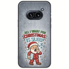 All I Want For Christmas Is - Sleep Nothing Phone (2a) 5G Black TPU (Μαύρη Σιλικόνη)