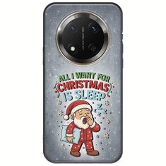 All I Want For Christmas Is - Sleep Honor Magic 7 Lite 5G Black TPU (Μαύρη Σιλικόνη)