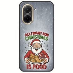 All I Want For Christmas Is - Food Xiaomi Redmi A5 4G Black TPU (Μαύρη Σιλικόνη)