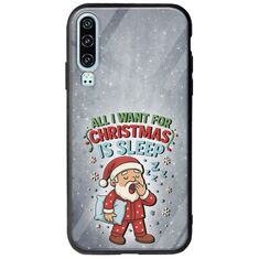 All I Want For Christmas Is - Sleep Huawei P30 Groove TPU (Tempered Glass και TPU)
