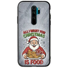 All I Want For Christmas Is - Food Xiaomi Redmi Note 8 Pro Groove TPU (Tempered Glass και TPU)