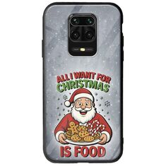 All I Want For Christmas Is - Food Xiaomi Redmi Note 9S / 9 Pro / 9 Pro Max Groove TPU (Tempered Glass και TPU)