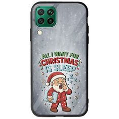 All I Want For Christmas Is - Sleep Huawei P40 Lite Groove TPU (Tempered Glass και TPU)