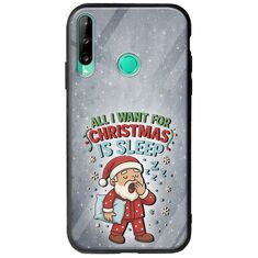 All I Want For Christmas Is - Sleep Huawei P40 Lite E Groove TPU (Tempered Glass και TPU)