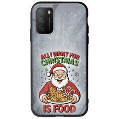 All I Want For Christmas Is - Food Xiaomi Poco M3 Groove TPU (Tempered Glass και TPU)