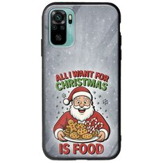 All I Want For Christmas Is - Food Xiaomi Redmi Note 10 / 10s Groove TPU (Tempered Glass και TPU)
