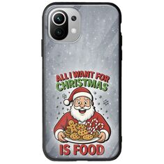 All I Want For Christmas Is - Food Xiaomi Mi 11 Lite / 11 Lite NE / 5G Groove TPU (Tempered Glass και TPU)