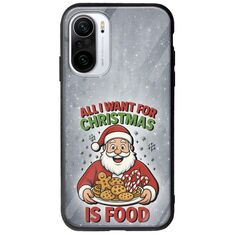 All I Want For Christmas Is - Food Xiaomi Poco F3 Groove TPU (Tempered Glass και TPU)