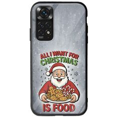 All I Want For Christmas Is - Food Xiaomi Redmi Note 11 / 11s Groove TPU (Tempered Glass και TPU)