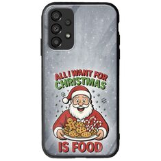 All I Want For Christmas Is - Food Samsung Galaxy A33 5G Groove TPU (Tempered Glass και TPU)