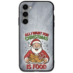 All I Want For Christmas Is - Food Samsung Galaxy S23 Plus 5G Groove TPU (Tempered Glass και TPU)