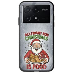 All I Want For Christmas Is - Food Xiaomi Poco X6 Pro 5G Groove TPU (Tempered Glass και TPU)
