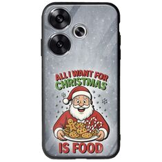 All I Want For Christmas Is - Food Xiaomi Poco F6 5G Groove TPU (Tempered Glass και TPU)