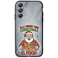 All I Want For Christmas Is - Food Samsung Galaxy A16 4G / 5G Groove TPU (Tempered Glass και TPU)