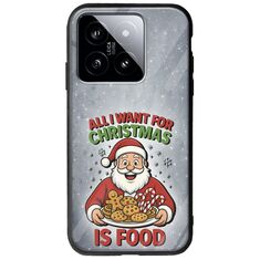 All I Want For Christmas Is - Food Xiaomi 14T 5G Groove TPU (Tempered Glass και TPU)