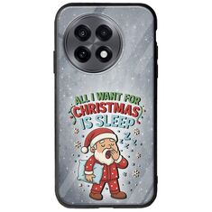 All I Want For Christmas Is - Sleep OnePlus 13R 5G Groove TPU (Tempered Glass και TPU)