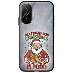 All I Want For Christmas Is - Food Xiaomi Poco F7 5G Groove TPU (Tempered Glass και TPU)
