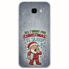 All I Want For Christmas Is - Sleep Samsung Galaxy A5(2017) Flexible TPU (Διάφανη Σιλικόνη)