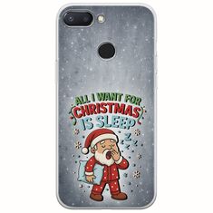 All I Want For Christmas Is - Sleep Xiaomi Redmi 6 Flexible TPU (Διάφανη Σιλικόνη)