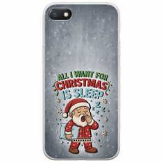 All I Want For Christmas Is - Sleep Xiaomi Redmi 6A Flexible TPU (Διάφανη Σιλικόνη)
