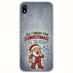 All I Want For Christmas Is - Sleep Xiaomi Redmi 7A Flexible TPU (Διάφανη Σιλικόνη)