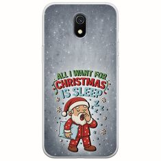 All I Want For Christmas Is - Sleep Xiaomi Redmi 8A Flexible TPU (Διάφανη Σιλικόνη)