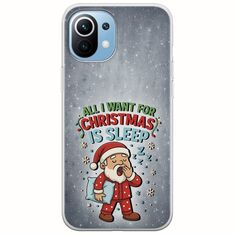 All I Want For Christmas Is - Sleep Xiaomi Mi 11 Flexible TPU (Διάφανη Σιλικόνη)