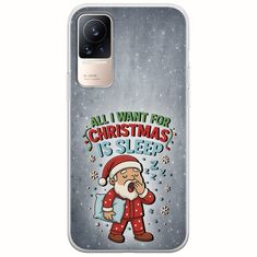 All I Want For Christmas Is - Sleep Xiaomi Civi Flexible TPU (Διάφανη Σιλικόνη)