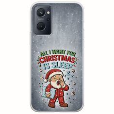 All I Want For Christmas Is - Sleep Realme 9i Flexible TPU (Διάφανη Σιλικόνη)