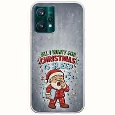 All I Want For Christmas Is - Sleep Realme 9 Pro Flexible TPU (Διάφανη Σιλικόνη)