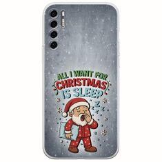 All I Want For Christmas Is - Sleep TCL 20S / 20 5G / 20L / 20L+ Flexible TPU (Διάφανη Σιλικόνη)