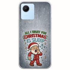 All I Want For Christmas Is - Sleep Realme C30 Flexible TPU (Διάφανη Σιλικόνη)