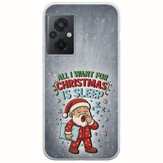 All I Want For Christmas Is - Sleep Xiaomi Poco M5 Flexible TPU (Διάφανη Σιλικόνη)