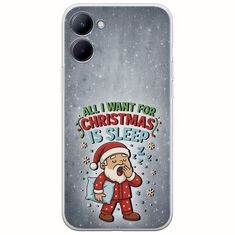 All I Want For Christmas Is - Sleep Realme C33 Flexible TPU (Διάφανη Σιλικόνη)